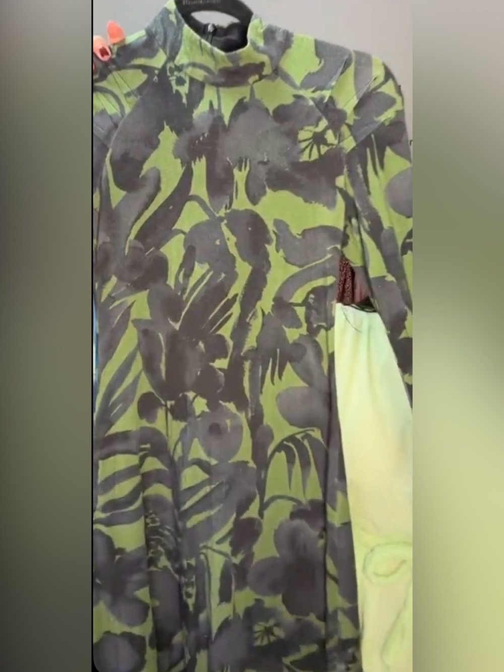 Green Speculus Dress, Untitled in Motion, Size XS - Picture 7 of 9